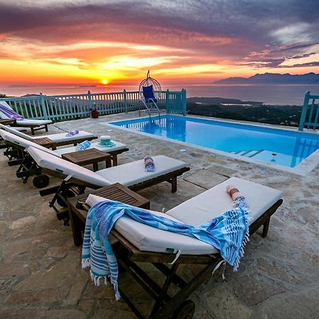 Villa Orizontas Corfu, Private Villa With Breathtaking Views Loutses Dış mekan fotoğraf
