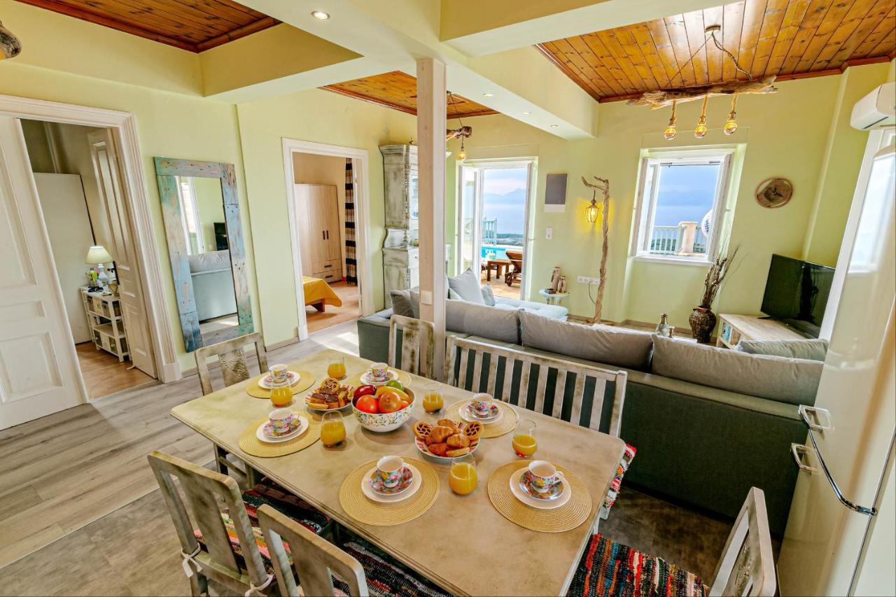 Villa Orizontas Corfu, Private Villa With Breathtaking Views Loutses Dış mekan fotoğraf