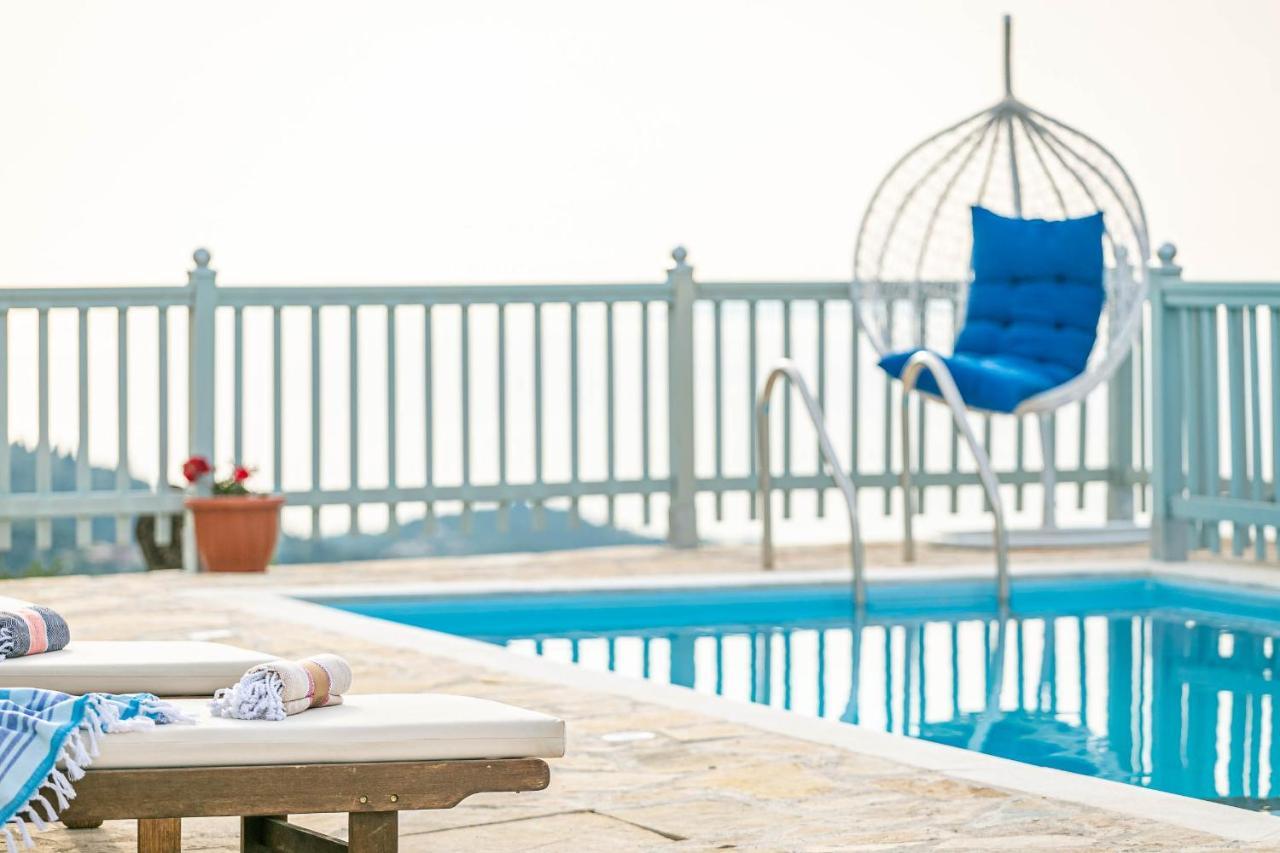 Villa Orizontas Corfu, Private Villa With Breathtaking Views Loutses Dış mekan fotoğraf
