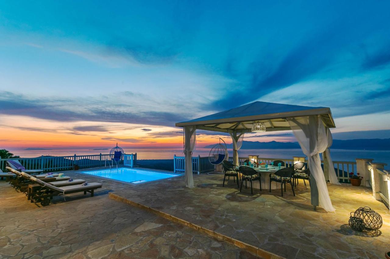 Villa Orizontas Corfu, Private Villa With Breathtaking Views Loutses Dış mekan fotoğraf