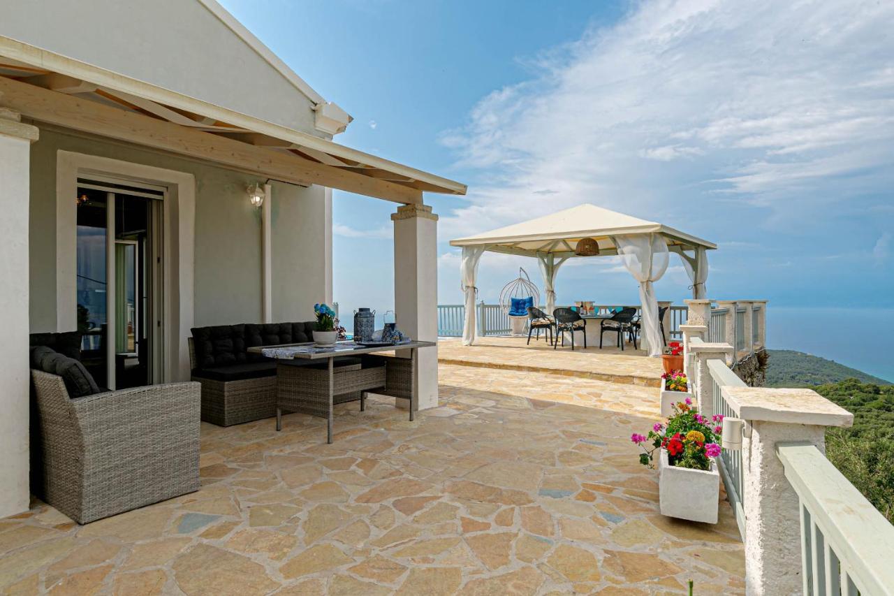 Villa Orizontas Corfu, Private Villa With Breathtaking Views Loutses Dış mekan fotoğraf